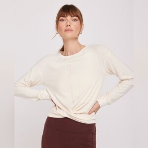 NWT Spiritual Gangster Amelia Twist Front Tee Sz XL